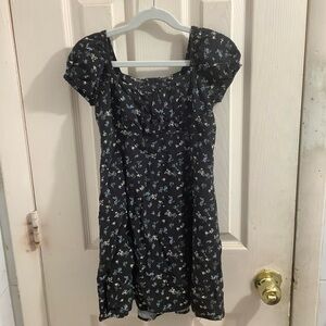 Floral Cottagecore Prairie Girls Casual Dress Size 8 Medium